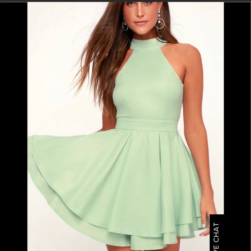 Lulus Mint Cocktail Dress Size Small new with tags